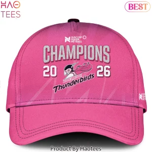 Adelaide Thunderbirds 2026 Suncorp Super Netball Champions Pink Pullover Hoodie