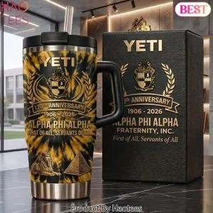 Alpha Phi Alpha 120th Anniversary Gold Tie Dye Insulated Tumbler Alpha Phi Alpha 120th Anniversary Gold Tie Dye Insulated Tumbler