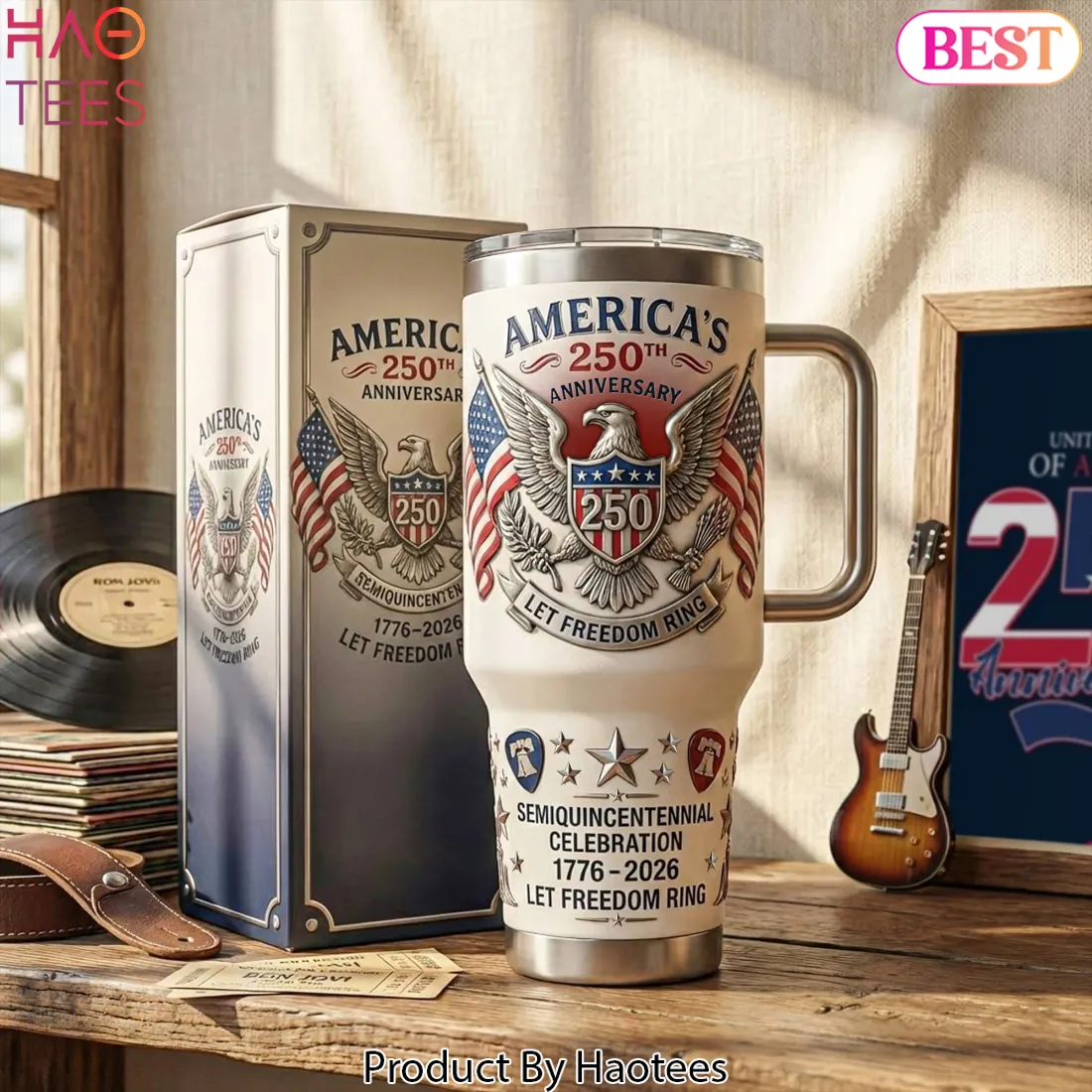 America’s 250th Anniversary Semiquincentennial Commemorative Tumbler America’s 250th Anniversary Semiquincentennial Commemorative Tumbler