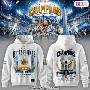 Argentina World Cup 2022 2026 Back To Back Champions Hoodie
