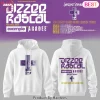 Dizzee Rascal We Want Bass 2026 Tour White Graphic Hoodie