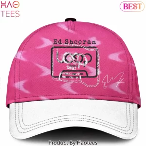 Ed Sheeran Loop Tour North America 2026 Pink Tie Dye Concert Hoodie