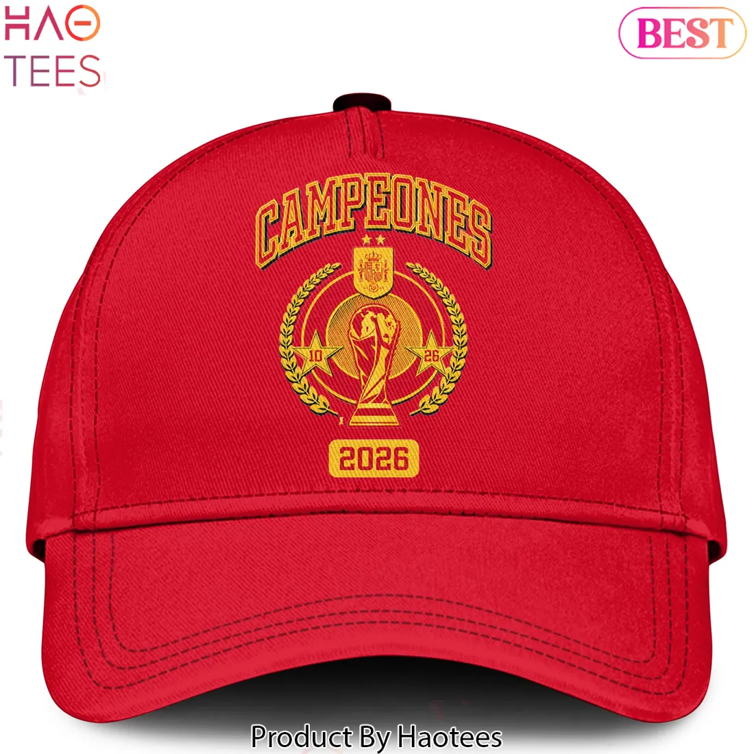 Espana 2026 World Cup Champion Commemorative Zip Hoodie Espana 2026 World Cup Champion Commemorative Zip Hoodie
