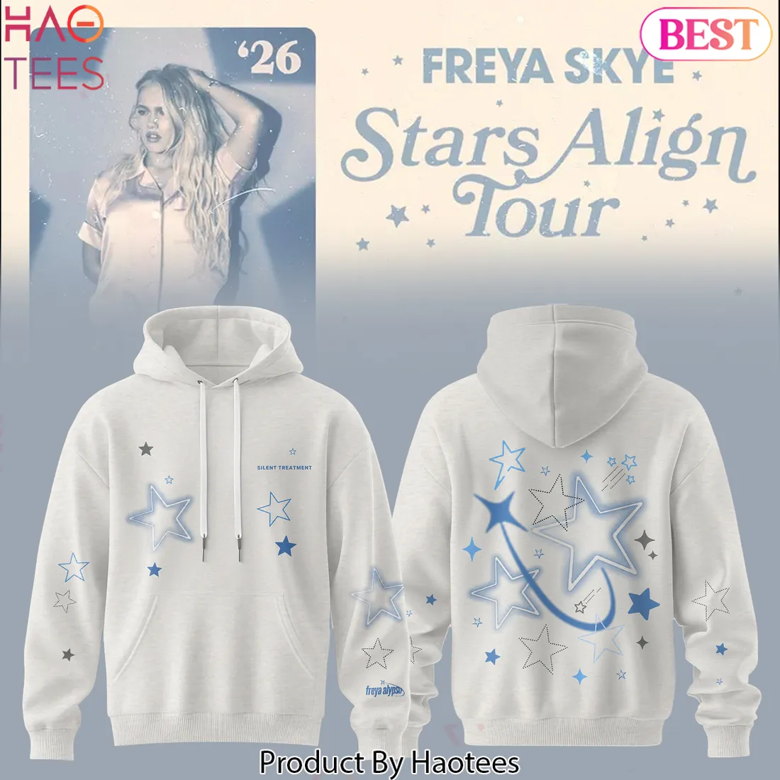 Freya Skye Stars Align Tour 26 Official Concert Hoodie Freya Skye Stars Align Tour 26 Official Concert Hoodie