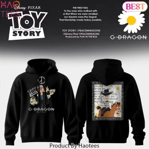 G-Dragon Peaceminusone Toy Story Woody and Bullseye Graphic Hoodie