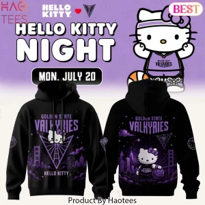 Golden State Valkyries x Hello Kitty Night Graphic Hoodie