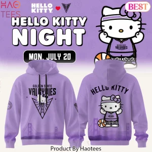 Golden State Valkyries x Hello Kitty Night Limited Edition Hoodie