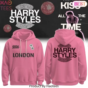 Harry Styles Together Together London 2026 Pink Graphic Hoodie Harry Styles Together Together London 2026 Pink Graphic Hoodie
