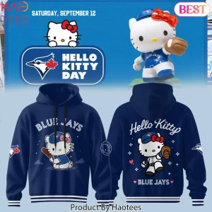 Hello Kitty Toronto Blue Jays Baseball Fan Edition Hoodie