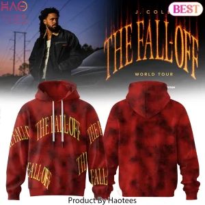 J. Cole The Fall Off World Tour Limited Edition Graphic Hoodie