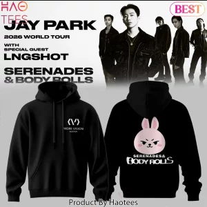 Jay Park 2026 World Tour Serenades And Body Rolls Graphic Hoodie