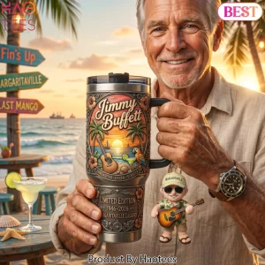 Jimmy Buffett Margaritaville Limited Edition Tropical Travel Tumbler
