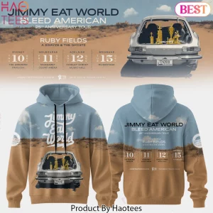 Jimmy Eat World Bleed American 25th Anniversary Tour Premium 3D Hoodie