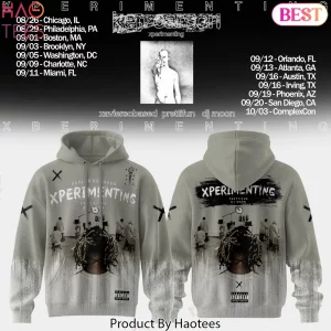 Ken Carson Xperimenting Tour Graphic Streetwear Hoodie