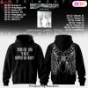 Bon Jovi Forever Tour Rocker Patch Graphic Black Hoodie Bon Jovi Forever Tour Rocker Patch Graphic Black Hoodie