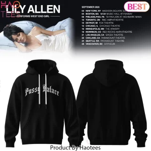 Lily Allen West End Girl Tour 2026 Pussy Palace Hoodie