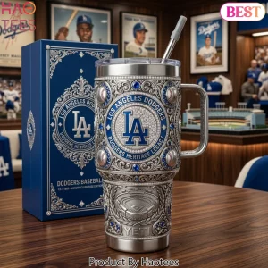 Los Angeles Dodgers Heritage Legacy Luxury Clubhouse Edition 40oz Tumbler