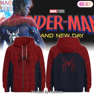 Marvel Spider-Man Brand New Day Graphic Zip Hoodie Marvel Spider-Man Brand New Day Graphic Zip Hoodie