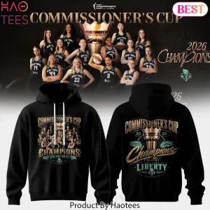 New York Liberty 2026 WNBA Commissioner’s Cup Champions Graphic Hoodie