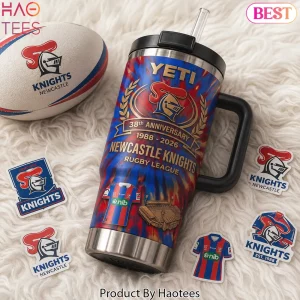 Newcastle Knights 38th Anniversary 1988-2026 Commemorative Tumbler