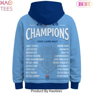 NSW Blues 2026 Champions State of Origin Commemorative Roster Hoodie