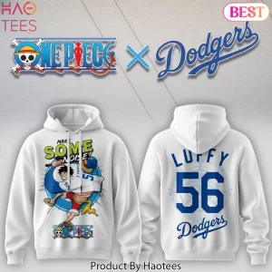 One Piece Dodgers Luffy 56 Anime Crossover Graphic Hoodie