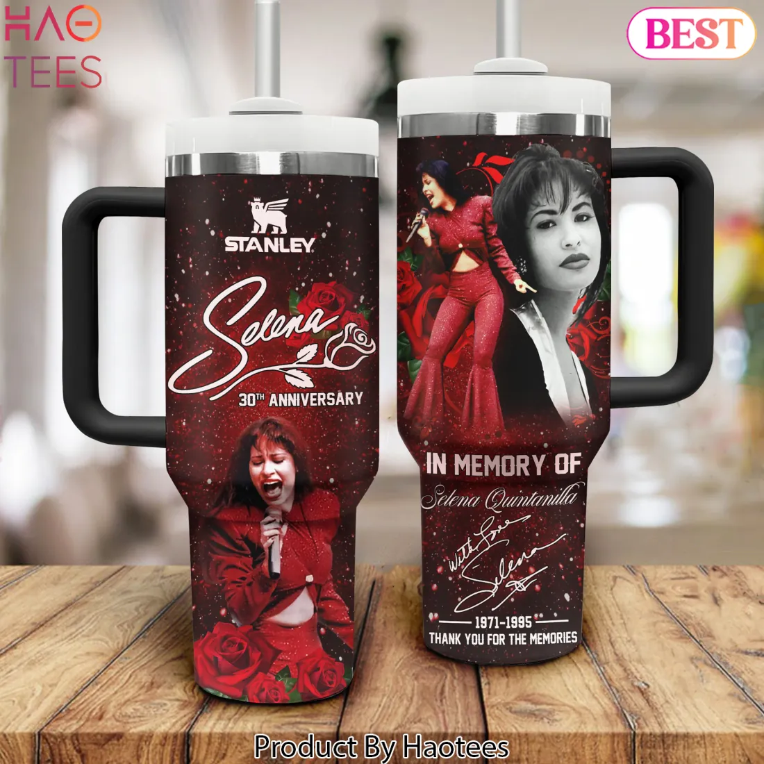 Selena Quintanilla 30th Anniversary Commemorative Stanley Tumbler Selena Quintanilla 30th Anniversary Commemorative Stanley Tumbler