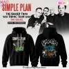 Simple Plan The Bigger Than You Think Tour 2026 Pink Graphic Hoodie