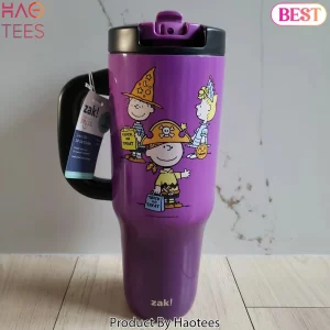 Snoopy Trick Or Treat Halloween Skeleton 40Oz Tumbler