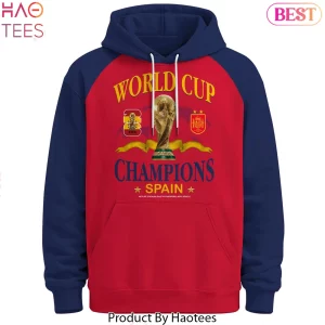 Spain FIFA World Cup 2026 Champions Commemorative Hoodie
