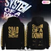 System of a Down Band Signatures Graphic Pullover Hoodie System of a Down Band Signatures Graphic Pullover Hoodie