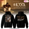 Tayc Joya World Tour Graphic Print Black Pullover Hoodie