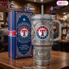 Chicago Cubs Luxury Clubhouse Edition 3D Embossed Silver 40oz Tumbler
