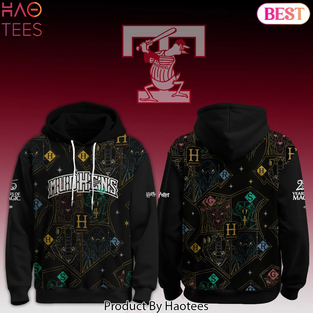 Toledo Mud Hens Harry Potter Limited Edition 2026 Hoodie Toledo Mud Hens Harry Potter Limited Edition 2026 Hoodie