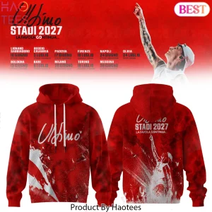 Ultimo Stadi 2027 La Favola Continua Tour Graphic Hoodie