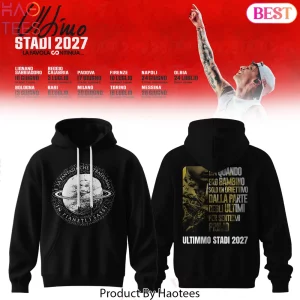 Ultimo Stadi 2027 Tour Graphic Premium Concert Hoodie