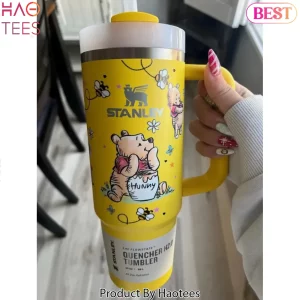 Winnie the Pooh Hunny Yellow Stanley Quencher H2.0 30oz Tumbler