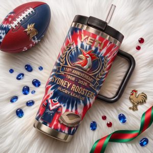Sydney Roosters 118th Anniversary Limited Edition Handle Tumbler