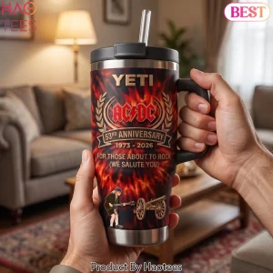 AC/DC 53rd Anniversary 1973-2026 For Those About To Rock Tumbler