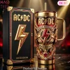 AC/DC Shoot To Thrill Summer Surf The Highway Insulated Handle Tumbler AC/DC Shoot To Thrill Summer Surf The Highway Insulated Handle Tumbler