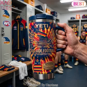 Adelaide Football Club 36th Anniversary Tie Dye YETI Tumbler Adelaide Football Club 36th Anniversary Tie Dye YETI Tumbler