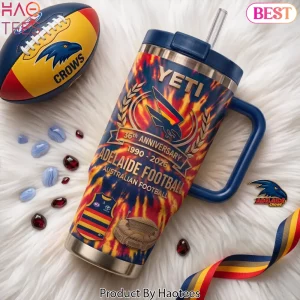 Adelaide Football Club 36th Anniversary Tie Dye YETI Tumbler