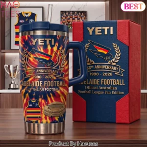 Adelaide Football Club 36th Anniversary Tie Dye YETI Tumbler