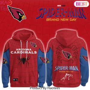 Arizona Cardinals Spider-Man Brand New Day Limited Edition Hoodie