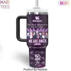 BTS 12th Anniversary Festa Personalized Stanley Handle Tumbler
