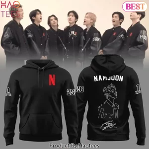 BTS Namjoon 10th Anniversary Commemorative Graphic Hoodie