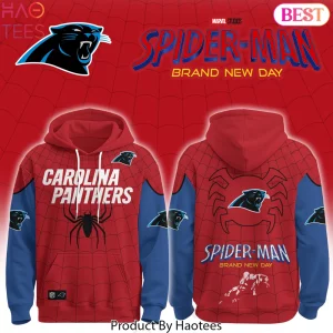 Carolina Panthers x Spider-Man Brand New Day Limited Edition Hoodie