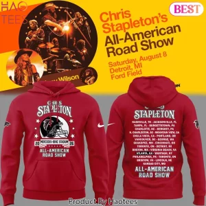 Chris Stapleton All-American Road Show 2026 Atlanta Falcons Hoodie