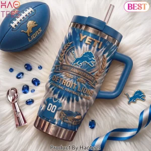 Detroit Lions 96th Anniversary 1930-2026 Limited Edition Tumbler