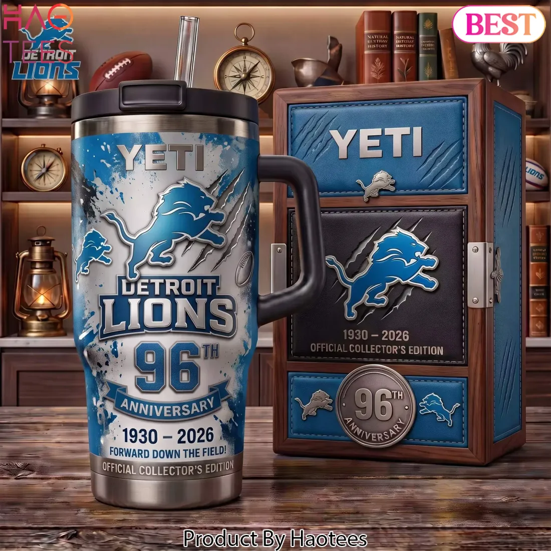 Detroit Lions 96th Anniversary Official Collector’s Edition Tumbler Detroit Lions 96th Anniversary Official Collector’s Edition Tumbler